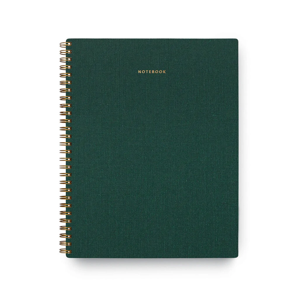 3 Subject Notebook Hunter Green Grid 1 3 Subject Notebook Hunter Green Grid