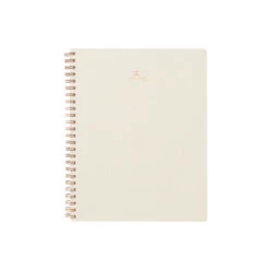 Workbook In Natural Linen - Lined