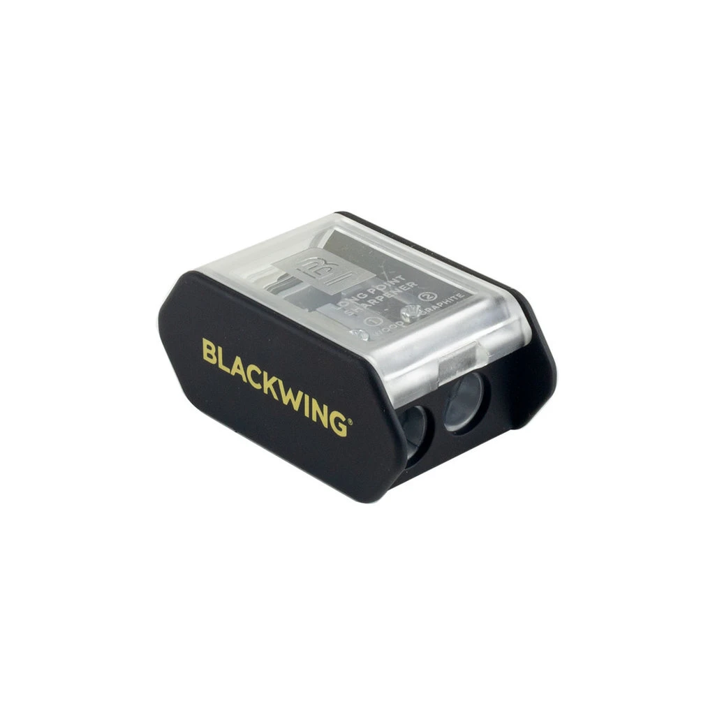 Blackwing Two-Step Long Point Sharpener Black 1 Blackwing Two-Step Long Point Sharpener Black