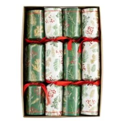Sprigs And Berries Christmas Crackers