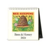 2024 Bees And Honey Desk Calendar