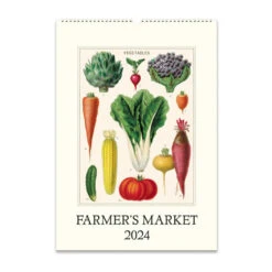 2024 Farmer's Market Wall Calendar