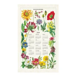 2024 Wildflowers Tea Towel