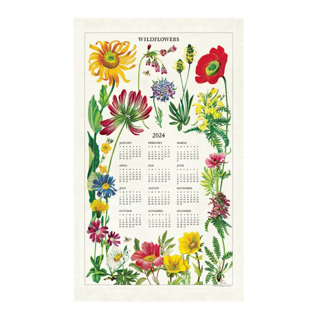 2024 Wildflowers Tea Towel 1 2024 Wildflowers Tea Towel