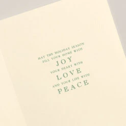 Crane Candlelight Christmas Tree Engraved Cards Box Of 10 -Stationery Shop crane candlelight christmas tree engraved cards bo 2