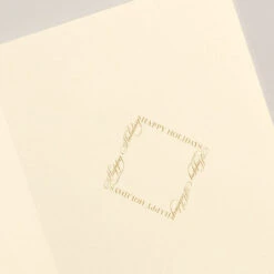 Crane Decorated Reindeer Engraved Card Set Of 10 5 Crane Decorated Reindeer Engraved Card Set Of 10 -Stationery Shop crane decorated reindeer engraved card set of 10 2