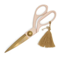 Scissors With Tassle Dusty Blush