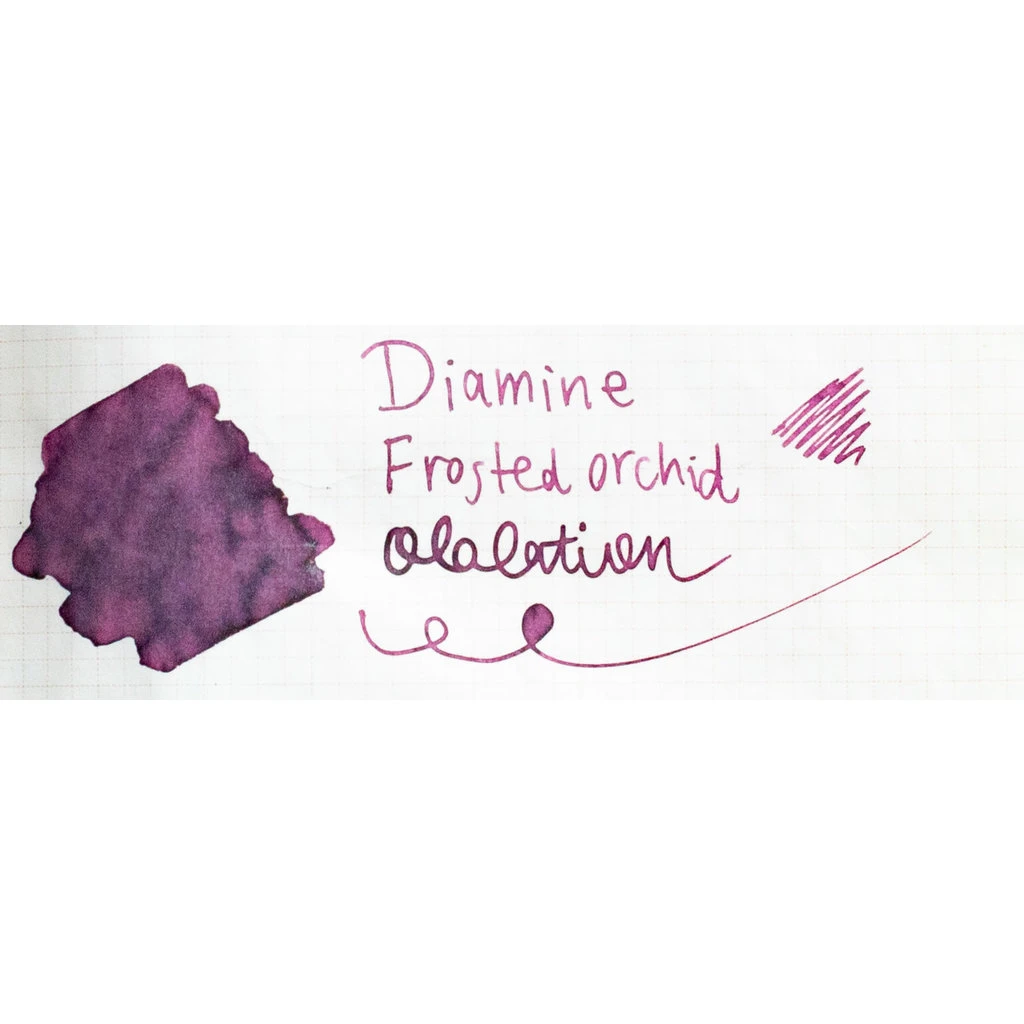 Diamine Shimmer Frosted Orchid Bottled Ink 50ml 2 Diamine Shimmer Frosted Orchid Bottled Ink 50ml - Image 2