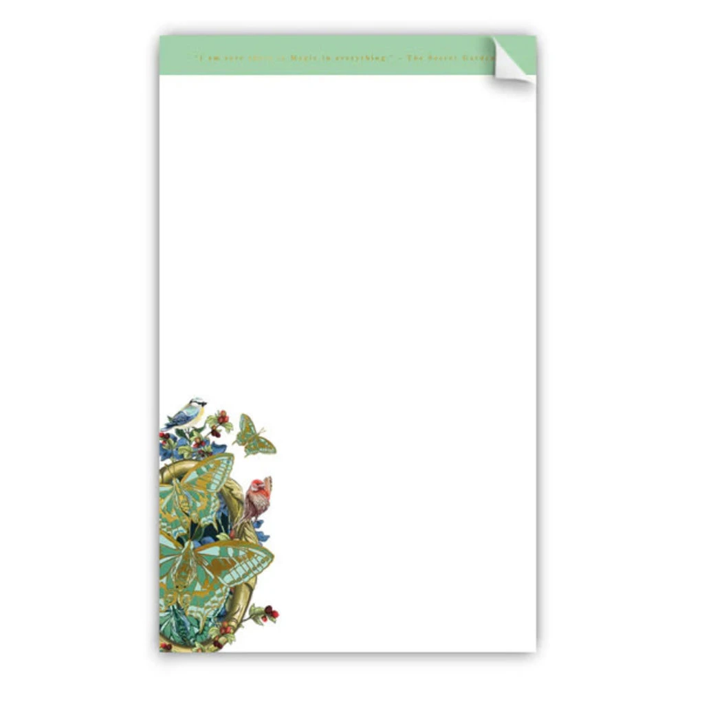 Enchanted Butterflies Large Notepad 1 Enchanted Butterflies Large Notepad