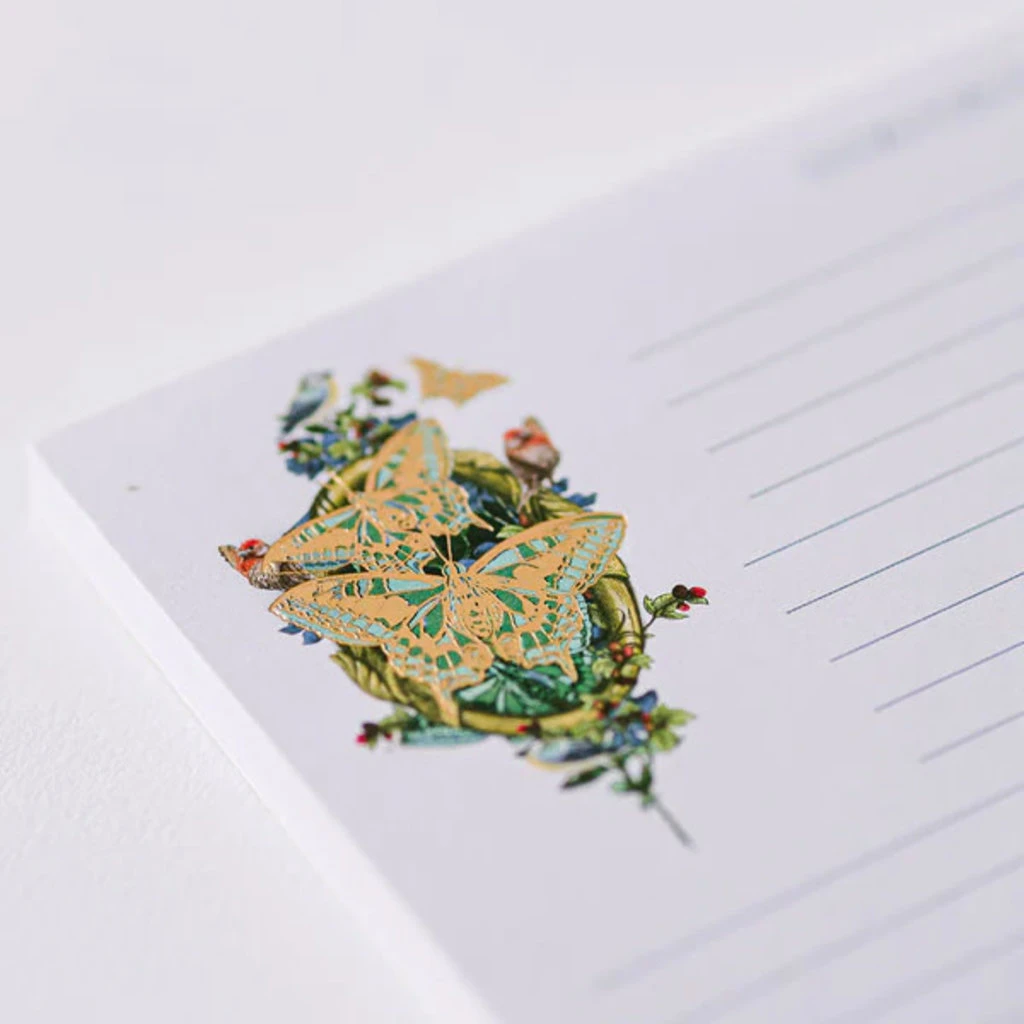 Enchanted Butterflies Notepad 2 Enchanted Butterflies Notepad - Image 2