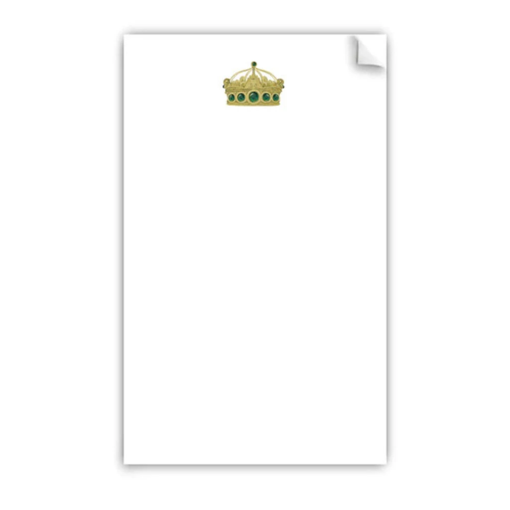 Enchanted Crown Large Notepad 1 Enchanted Crown Large Notepad