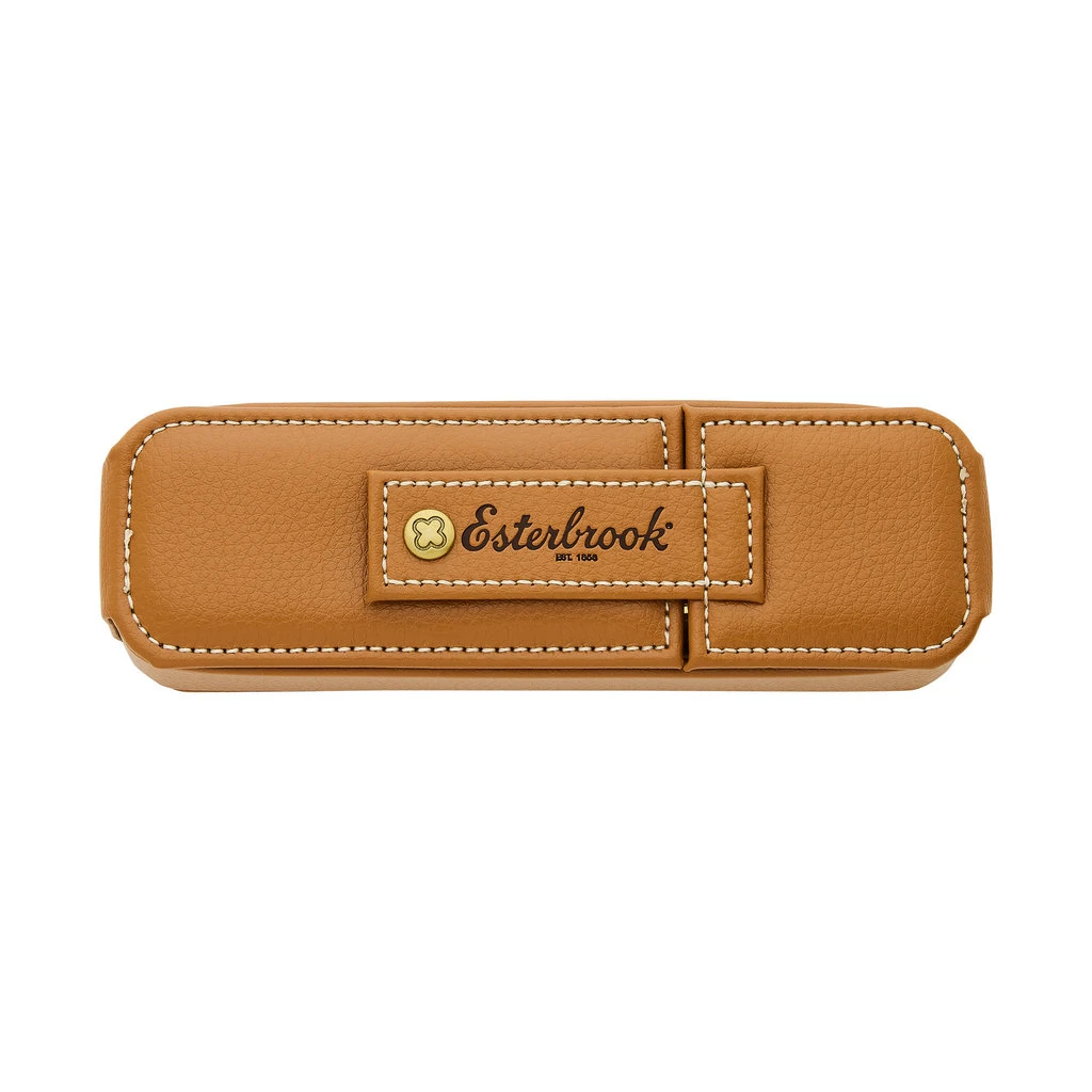 Esterbrook British Tan Double Pen Nook 1 Esterbrook British Tan Double Pen Nook