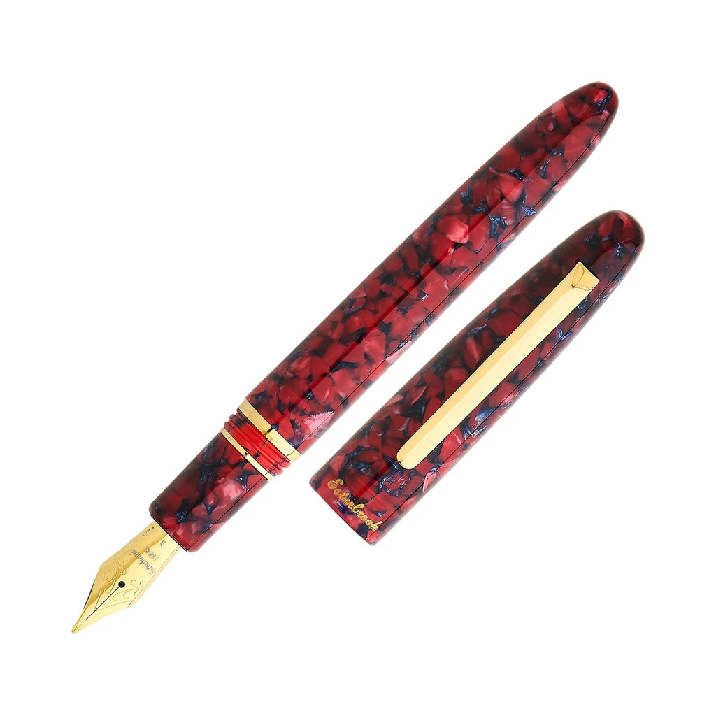Esterbrook Estie Scarlet Gold Fountain Pen Medium 5 Esterbrook Estie Scarlet Gold Fountain Pen Medium - Image 5