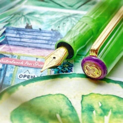 Esterbrook JR Pocket Key Lime Fountain Pen Medium -Stationery Shop esterbrook esterbrook jr pocket key lime fountain 2