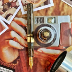 Esterbrook Model-J Antique Rose Ebonite Gold Fountain Pen 8 Esterbrook Model-J Antique Rose Ebonite Gold Fountain Pen -Stationery Shop esterbrook esterbrook model j antique rose ebonite 3