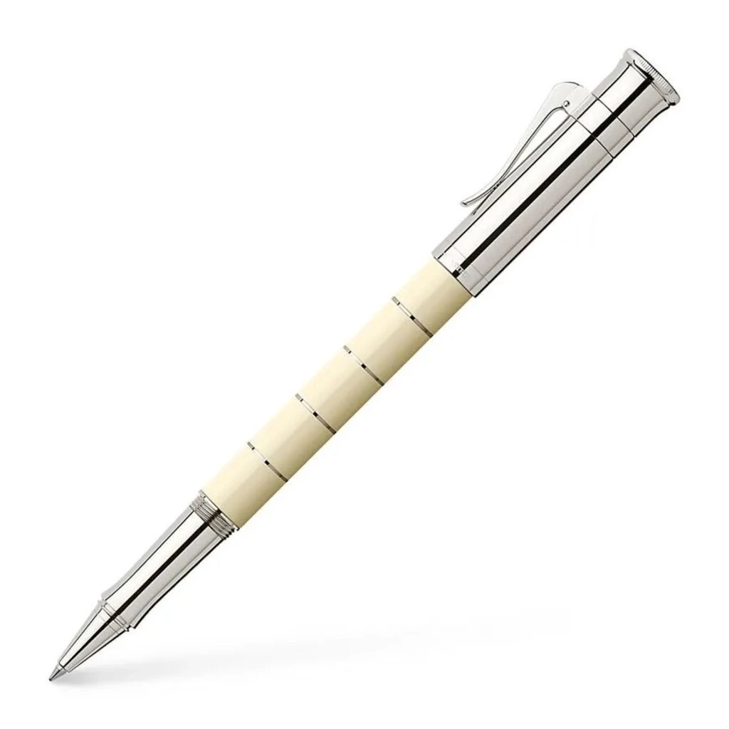 Faber-Castell Classic Anello Ivory Resin Rollerball 3 Faber-Castell Classic Anello Ivory Resin Rollerball - Image 3