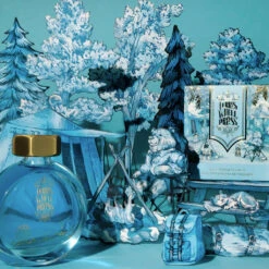 Blue Yosemite Falls Bottled Ink 38ml -Stationery Shop ferris wheel press blue yosemite falls bottled ink 4