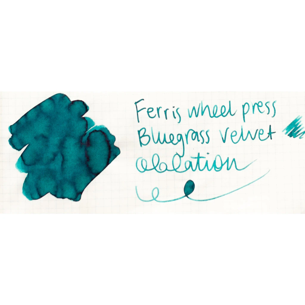 Bluegrass Velvet Bottled Ink 38ml 2 Bluegrass Velvet Bottled Ink 38ml - Image 2