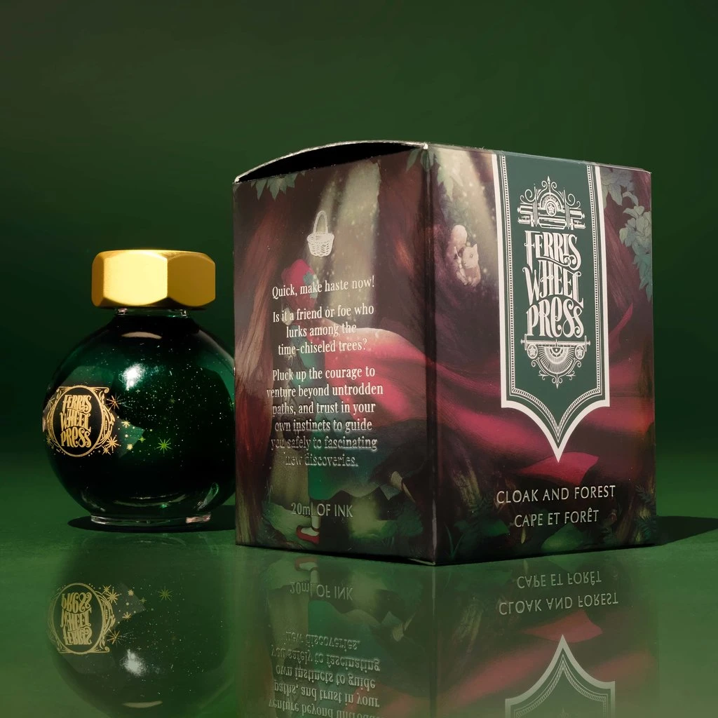Ferritales Cloak And Forest Bottled Ink 20ml 5 Ferritales Cloak And Forest Bottled Ink 20ml - Image 5