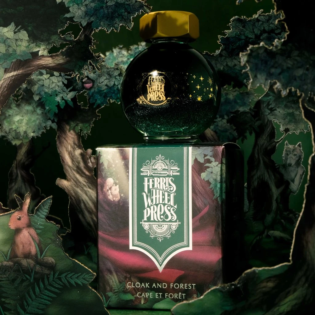 Ferritales Cloak And Forest Bottled Ink 20ml 6 Ferritales Cloak And Forest Bottled Ink 20ml - Image 6