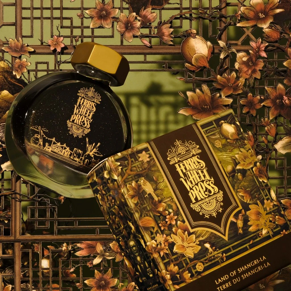 Land Of Shangri-La Bottled Ink 38ml 4 Land Of Shangri-La Bottled Ink 38ml - Image 4