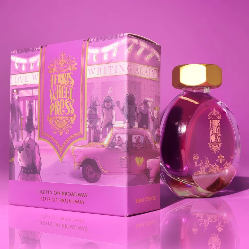 Lights On Broadway Bottled Ink 38ml 5 Lights On Broadway Bottled Ink 38ml - Image 5