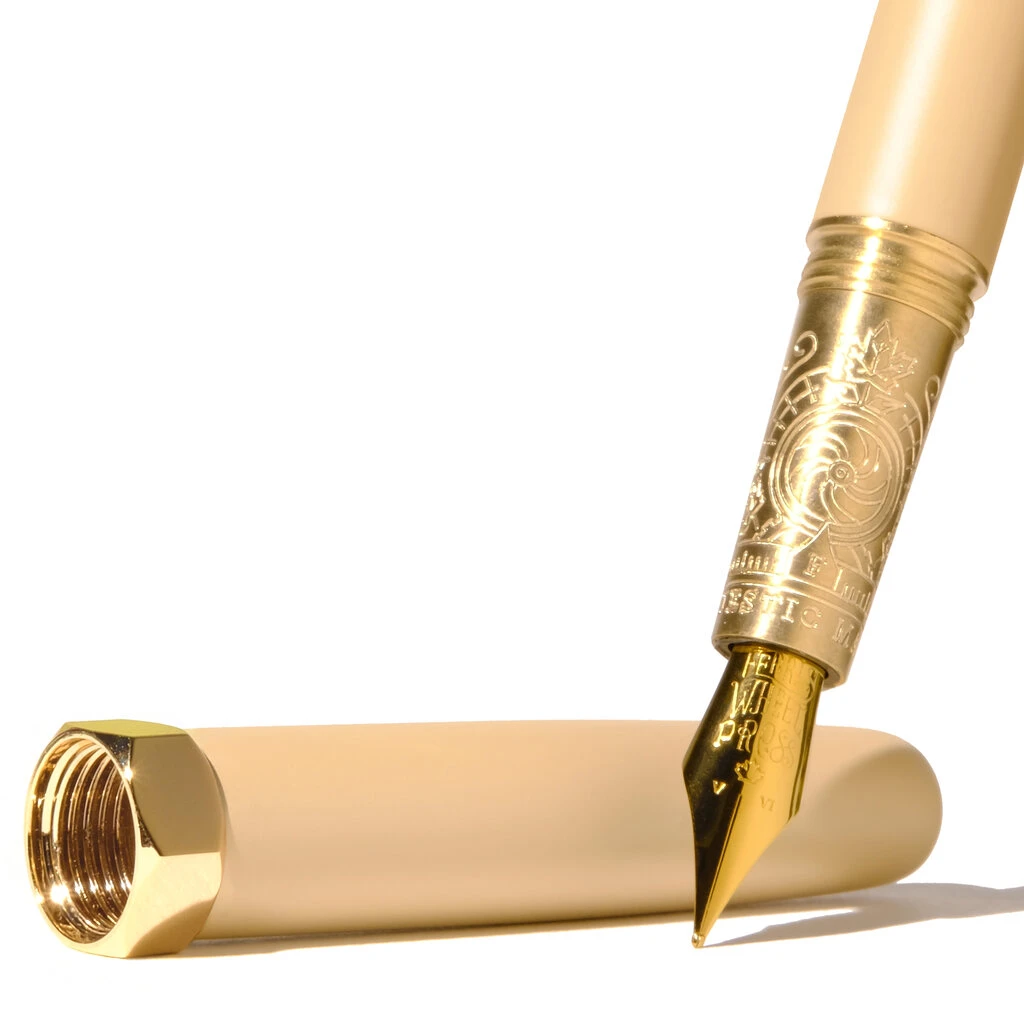 Majestic Maple Satin Brush Fountain Pen 2 Majestic Maple Satin Brush Fountain Pen - Image 2