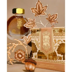 Majestic Maple Syrup Bottled Ink 38ml 11 Majestic Maple Syrup Bottled Ink 38ml -Stationery Shop ferris wheel press majestic maple syrup bottled in 4