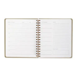 Standard Cognac Vegan Leather Undated Planner 3 Standard Cognac Vegan Leather Undated Planner -Stationery Shop fringe standard cognac vegan leather undated plann 1