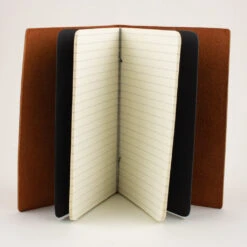 Pocket Notebook - Chestnut -Stationery Shop goby design pocket notebook chestnut 2