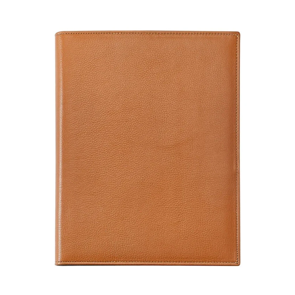 Leather Letter Portfolio - Saddle 1 Leather Letter Portfolio - Saddle