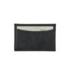 Slim Black Leather Card Case