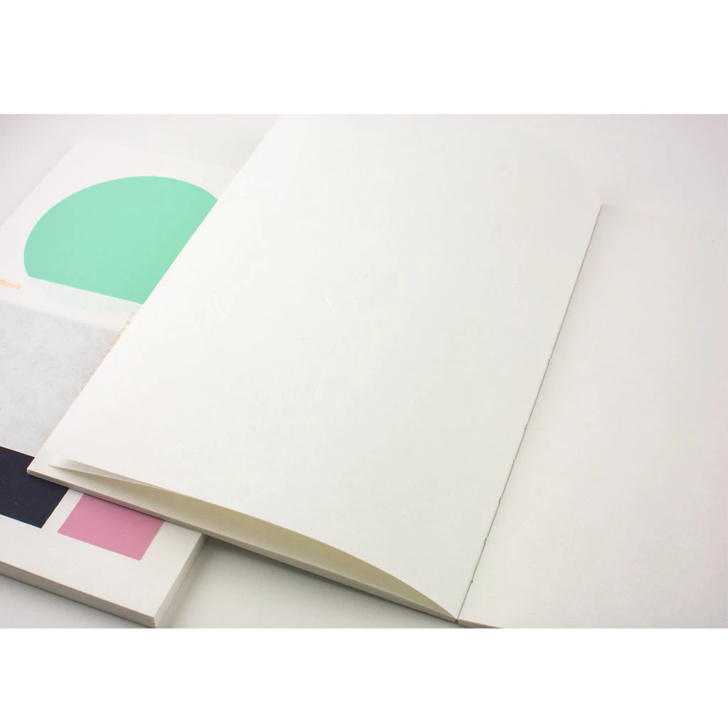 Hanji Book Stripe Water Green A5 3 Hanji Book Stripe Water Green A5 - Image 3