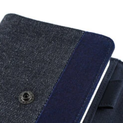 Blue Blue: Indigo Book Sashiko A6 Hobonichi Techo [COVER ONLY] -Stationery Shop hobonichi blue blue indigo book sashiko a6 hobonic 5