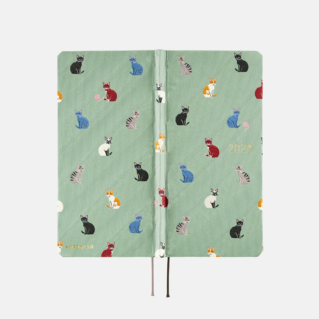 Bow & Tie: Cats & Me Weeks 2024 Hobonichi Techo 5 Bow & Tie: Cats & Me Weeks 2024 Hobonichi Techo - Image 5