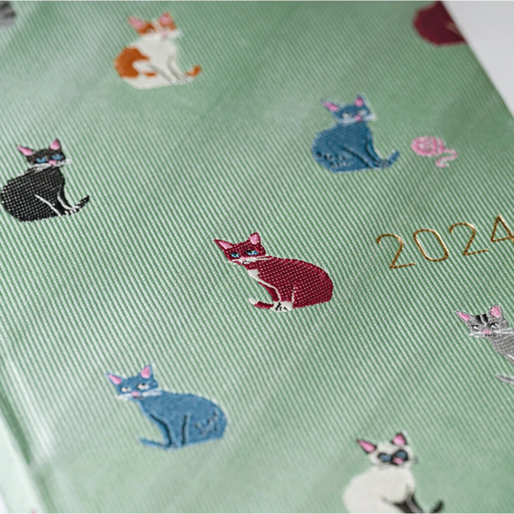 Bow & Tie: Cats & Me Weeks 2024 Hobonichi Techo 6 Bow & Tie: Cats & Me Weeks 2024 Hobonichi Techo - Image 6