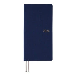 Colors: Deep Navy Weeks 2024 Hobonichi Techo