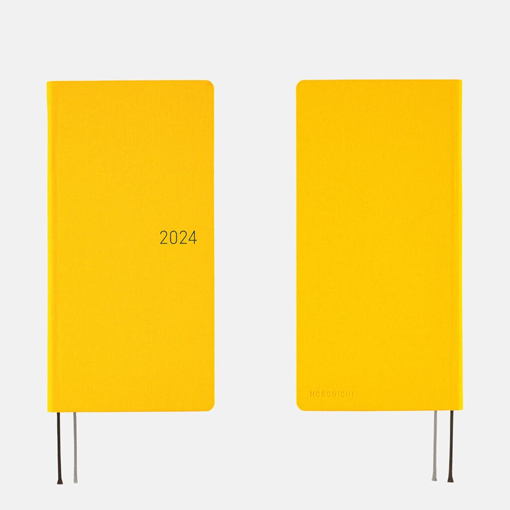 Colors: Poppin' Yellow Weeks 2024 Hobonichi Techo 2 Colors: Poppin' Yellow Weeks 2024 Hobonichi Techo - Image 2