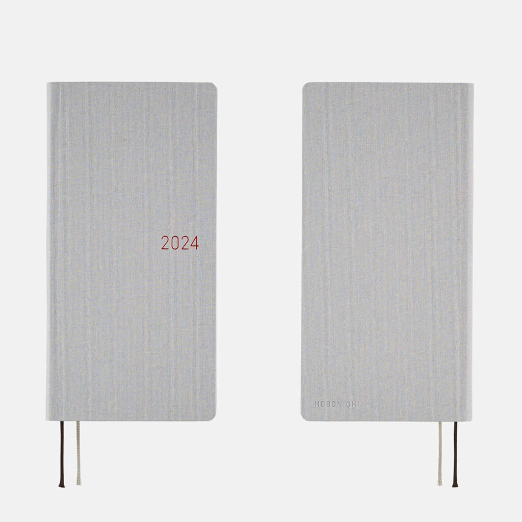 Colors: Stylish Gray Weeks 2024 Hobonichi Techo 2 Colors: Stylish Gray Weeks 2024 Hobonichi Techo - Image 2