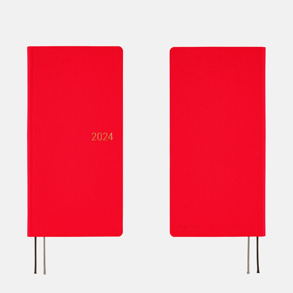 Colors: Sweet Apple Weeks 2024 Hobonichi Techo 2 Colors: Sweet Apple Weeks 2024 Hobonichi Techo - Image 2