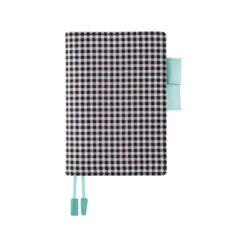 Gingham Black A6 Hobonichi Techo [COVER ONLY]