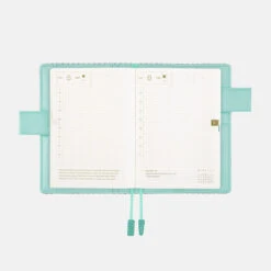 Gingham Black A6 Hobonichi Techo [COVER ONLY] -Stationery Shop hobonichi gingham black a6 hobonichi techo cover o 6