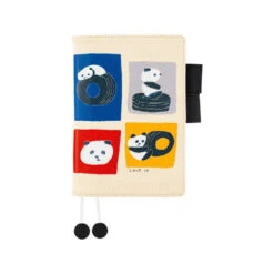 Jin Kitamura: Love It Panda A6 Hobonichi Techo [COVER ONLY]