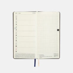 Leather: Classical Navy Weeks 2024 Hobonichi Techo 9 Leather: Classical Navy Weeks 2024 Hobonichi Techo -Stationery Shop hobonichi leather classical navy weeks 2024 hoboni 2