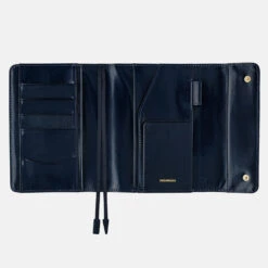 Leather: Silent Night A6 Hobonichi Techo [COVER ONLY] -Stationery Shop hobonichi leather silent night a6 hobonichi techo 2