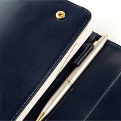 Leather: Silent Night A6 Hobonichi Techo [COVER ONLY] -Stationery Shop hobonichi leather silent night a6 hobonichi techo 5