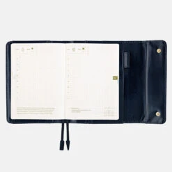 Leather: Silent Night A6 Hobonichi Techo [COVER ONLY] -Stationery Shop hobonichi leather silent night a6 hobonichi techo 7