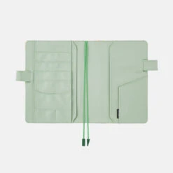 Liberty Fabrics: Hollyhocks Orange A5 Hobonichi Techo [COVER ONLY] -Stationery Shop hobonichi liberty fabrics hollyhocks orange a5 hob 2