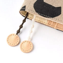 Mina Perhonen: Anone-Anone Black A6 Hobonichi Techo [COVER ONLY] -Stationery Shop hobonichi mina perhonen anone anone black a6 hobon 5