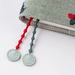 Mina Perhonen: Light Berry Green A5 Hobonichi Techo [COVER ONLY] -Stationery Shop hobonichi mina perhonen light berry green a5 hobon 5